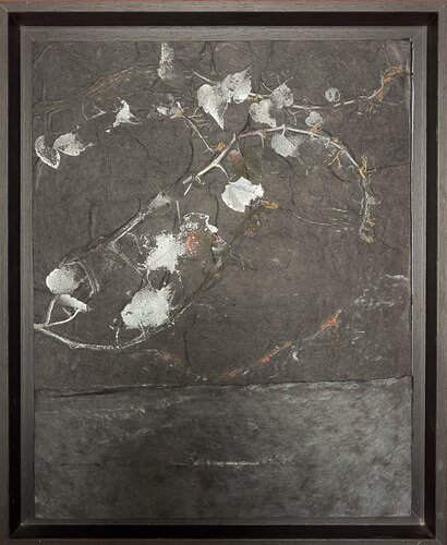 Paysage marin en noir et blanc di Catherine Zivi, Opera su carta in vendita su Singulart