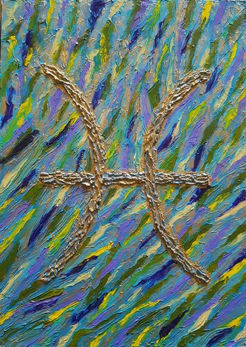 Pisces by Valerija Govorova, Painting for Sale on Singulart