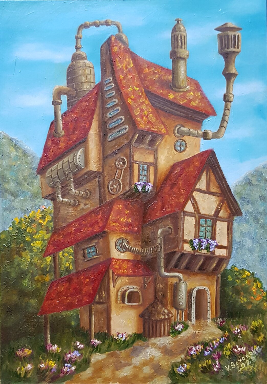 Fantasy house Valerija Govorova