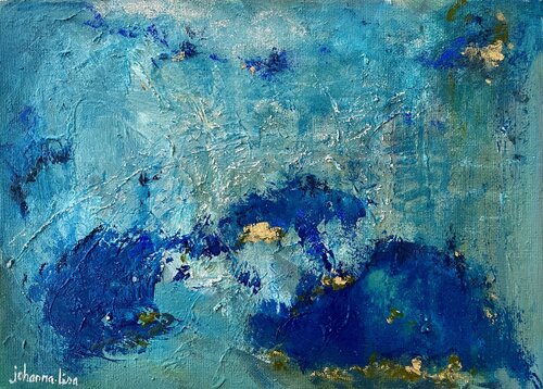 Ode to blue de Johanna Lisa, Pintura a la venta en Singulart