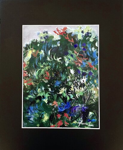 Mont aux fleurs di Johanna Lisa, Pittura in vendita su Singulart