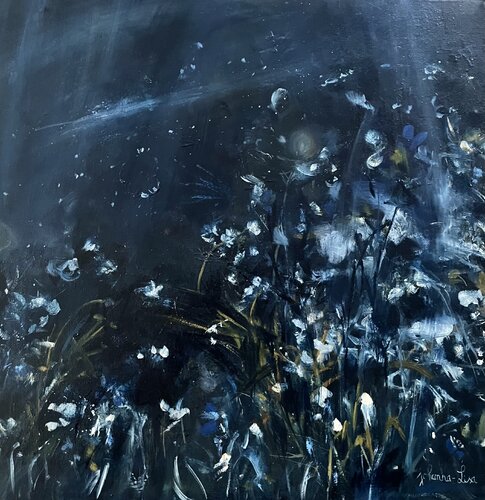 Lueurs la nuit de Johanna Lisa, Pintura a la venta en Singulart
