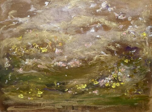 Jardins du paradis van Johanna Lisa, Schilderij te koop op Singulart