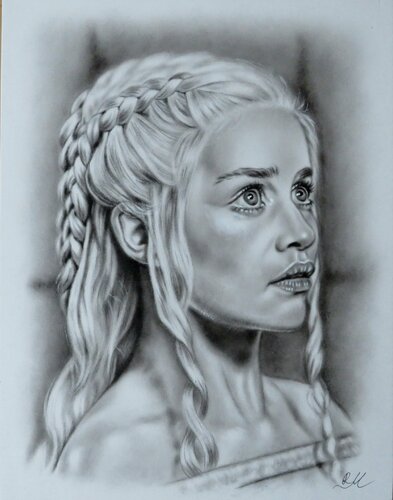 "La regina dei draghi" di Monika Rembowska, Pittura in vendita su Singulart