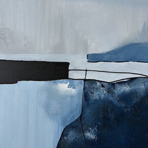 Across the Water van Ana Ozz, Schilderij te koop op Singulart