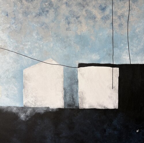 Between Sky and Form van Ana Ozz, Schilderij te koop op Singulart