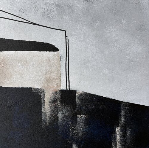 Urban Lines of Silence von Ana Ozz, Malerei kaufen auf Singulart