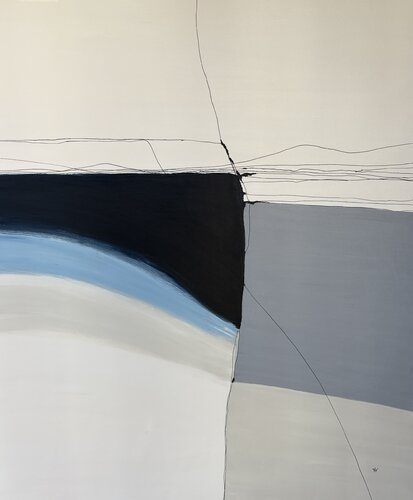 Silent Intersection van Ana Ozz, Schilderij te koop op Singulart