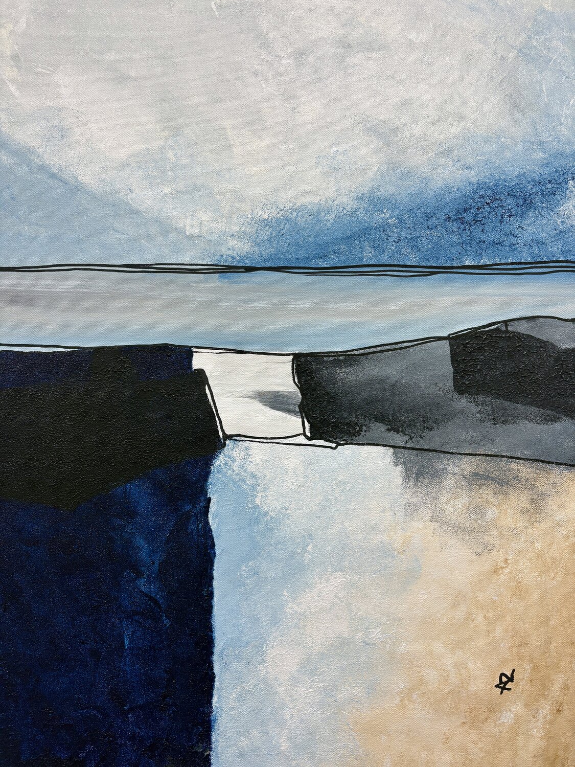 Lines of the Quiet Coast Ana Ozz