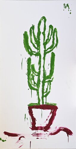 Kaktus von Fynn Klün, Malerei kaufen auf Singulart