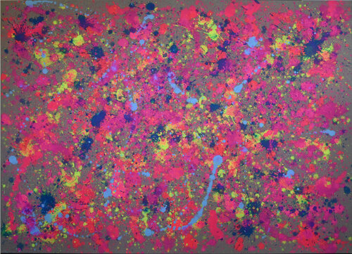 Pink Neon van Fynn Klün, Schilderij te koop op Singulart