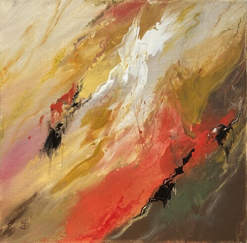 Couleurs d'automne by SanChae - Sandrine Chalot, Painting for Sale on Singulart