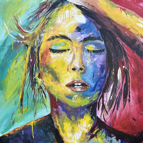 Extase by SanChae - Sandrine Chalot, Painting for Sale on Singulart