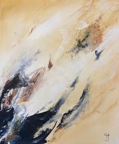 Douceur éphémère by SanChae - Sandrine Chalot, Painting for Sale on Singulart