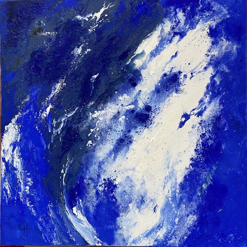 Immersion by SanChae - Sandrine Chalot, Painting for Sale on Singulart