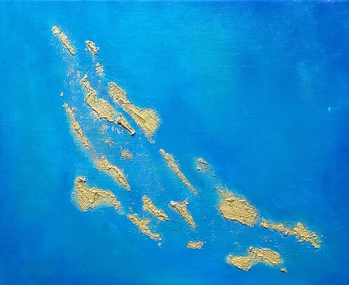Islands von Šárka Pham, Malerei kaufen auf Singulart