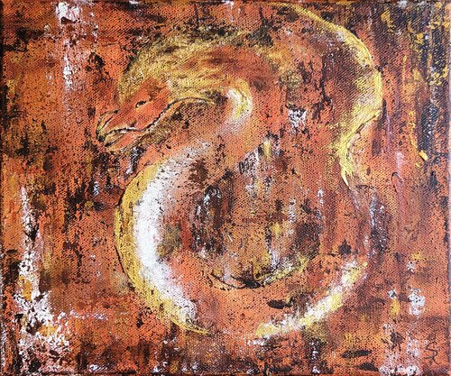 The Year of the Dragon von Šárka Pham, Malerei kaufen auf Singulart