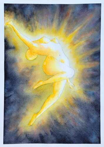 A Star was born van Šárka Pham, Schilderij te koop op Singulart