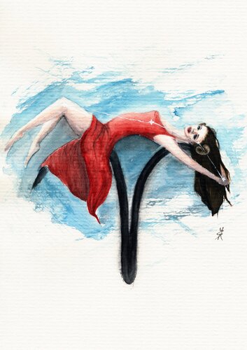 Aries di Šárka Pham, Pittura in vendita su Singulart