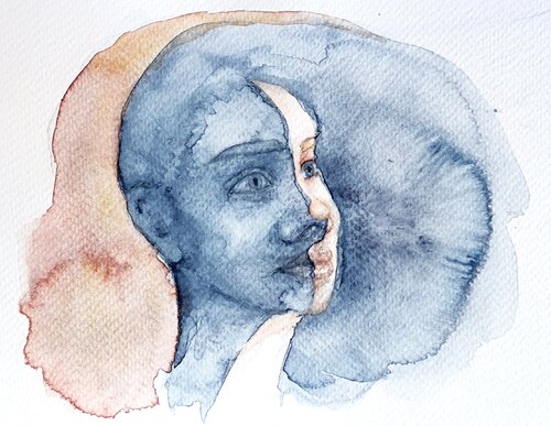 Yin-Yang par Šárka Pham, Peinture en vente sur Singulart