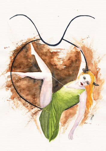 Taurus di Šárka Pham, Pittura in vendita su Singulart