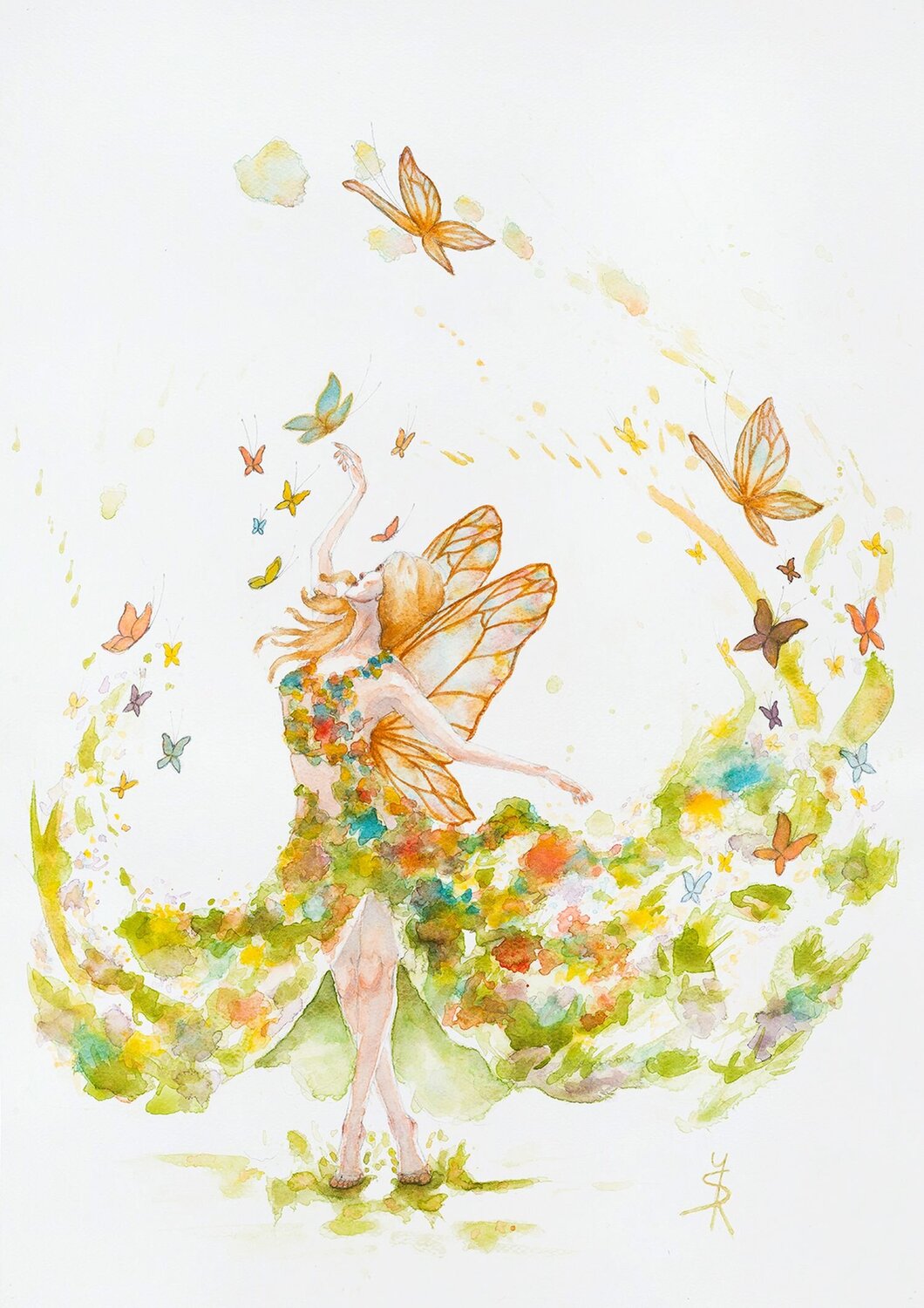 Surround yourself with Butterflies - Perseverance Šárka Pham