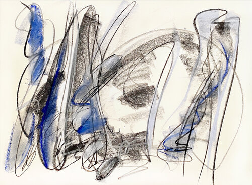 pour l'amour du bleu (le gâteau de ma grand-mère) von Colleen Surprise Jones, Zeichnungen kaufen auf Singulart