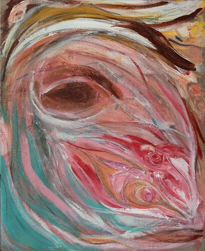 Telepathic Lust par Colleen Surprise Jones, Peinture en vente sur Singulart