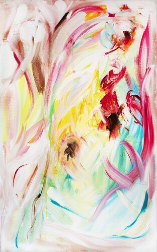 No Blood for the Uprooted par Colleen Surprise Jones, Peinture en vente sur Singulart