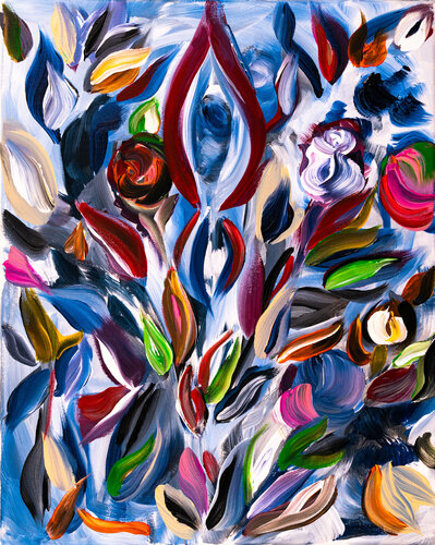 Detaché par Colleen Surprise Jones, Peinture en vente sur Singulart