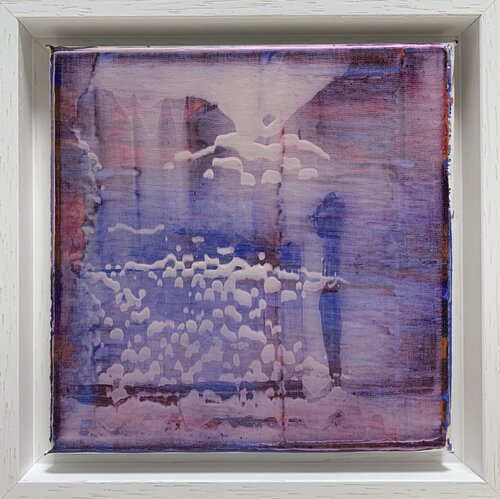 Kaltes Violett #2 von Heike Kirsch, Malerei kaufen auf Singulart