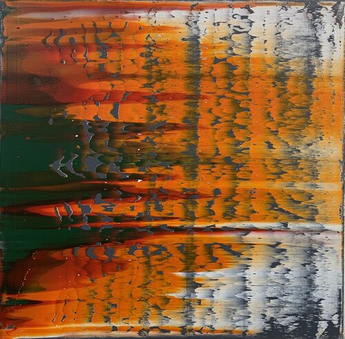 Kriegerischer Achat #1 di Heike Kirsch, Pittura in vendita su Singulart