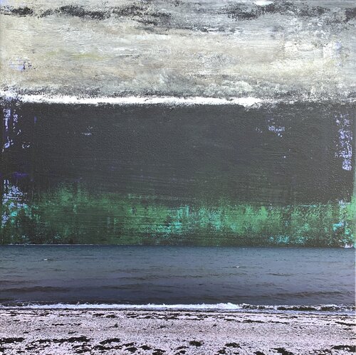 Malerische Spiegelung #9 von Heike Kirsch, Malerei kaufen auf Singulart