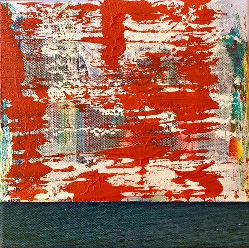 Malerische Spiegelung #11 van Heike Kirsch, Schilderij te koop op Singulart
