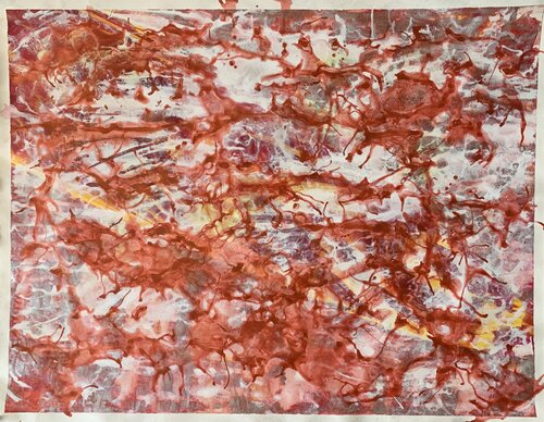 Träumerische Vernetzung #2 by Heike Kirsch, Work on Paper for Sale on Singulart