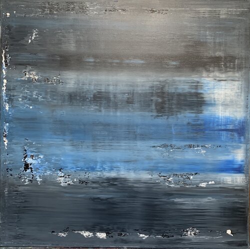 Flüsterndes Farbenmeer sieben von Heike Kirsch, Malerei kaufen auf Singulart