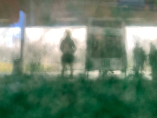On the train #6 (Hamburg, S-Bahn-Station Veddel) von Heike Kirsch, Fotografie kaufen auf Singulart