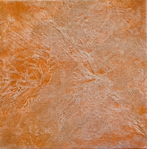Orange Flint One von Heike Kirsch, Malerei kaufen auf Singulart