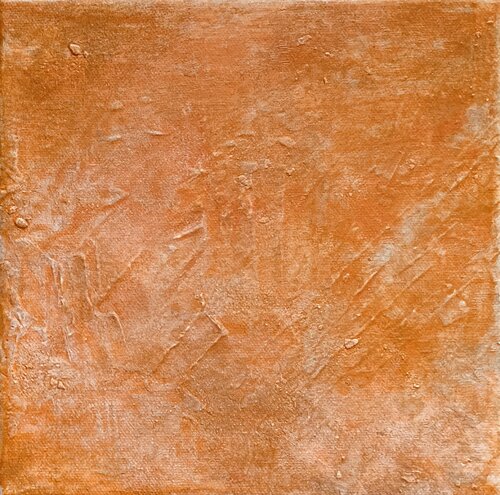 Orange Flint Two von Heike Kirsch, Malerei kaufen auf Singulart