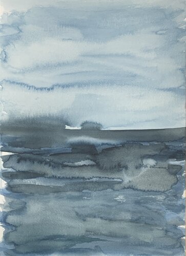 Schönberger Strand #3 by Heike Kirsch, Work on Paper for Sale on Singulart