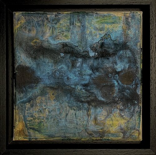 Magische Tiefe Eins di Heike Kirsch, Pittura in vendita su Singulart