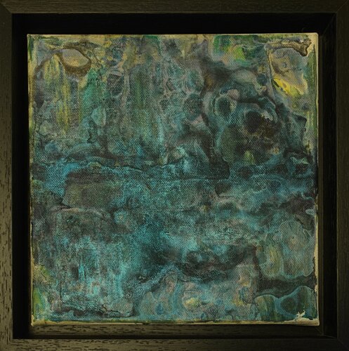 Magische Tiefe Zwei di Heike Kirsch, Pittura in vendita su Singulart