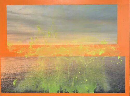 Industrial Frame One von Heike Kirsch, Malerei kaufen auf Singulart