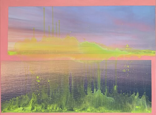 Industrial Frame Two von Heike Kirsch, Malerei kaufen auf Singulart