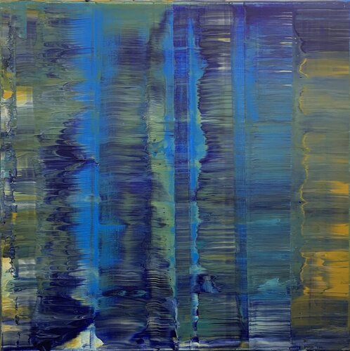 Zerriebenes Labradorit #2 par Heike Kirsch, Peinture en vente sur Singulart