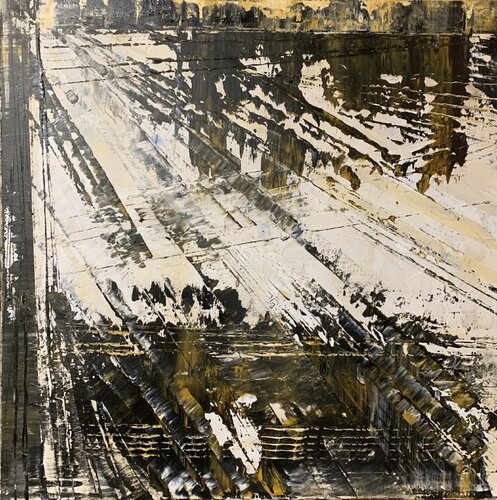 Schlachtfeld #1 von Heike Kirsch, Malerei kaufen auf Singulart