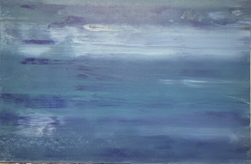 Meerisches Blau von Heike Kirsch, Malerei kaufen auf Singulart