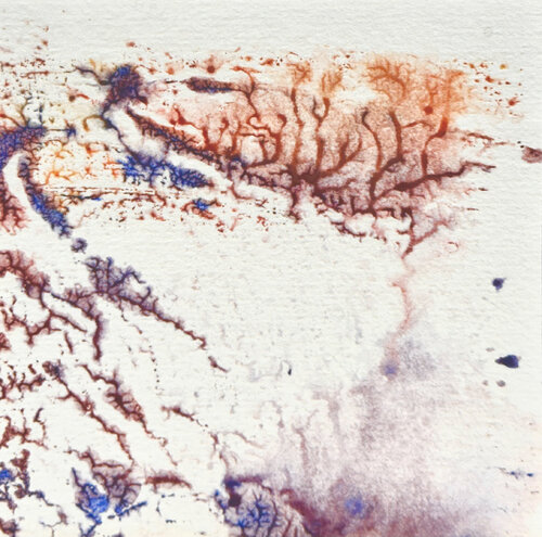 Winterlandschaft Eins by Heike Kirsch, Work on Paper for Sale on Singulart