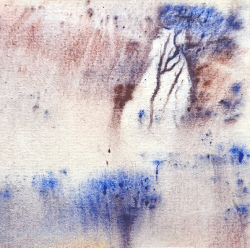 Winterlandschaft Drei by Heike Kirsch, Work on Paper for Sale on Singulart