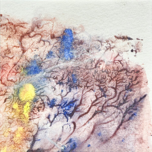 Winterlandschaft Sechs by Heike Kirsch, Work on Paper for Sale on Singulart
